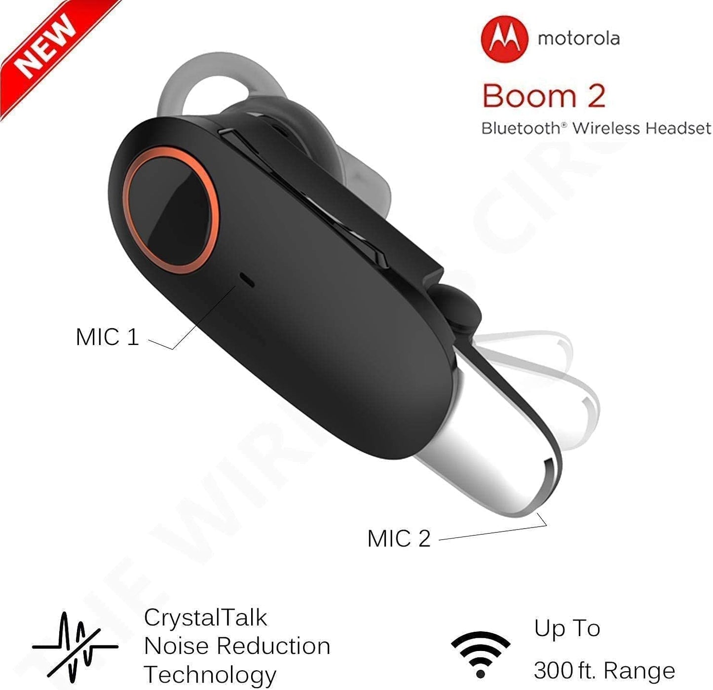 Motorola Boom 2+ HD Flip Bluetooth