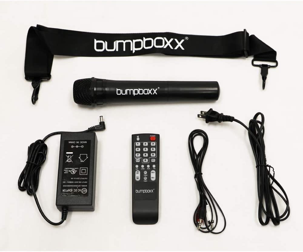 Bumpboxx Bluetooth Portable Speaker Boombox Flare8 Black Graffiti