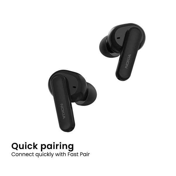 Nokia Clarity Go Earbuds 2 Pro Wireless Active Noise Canceling-Black