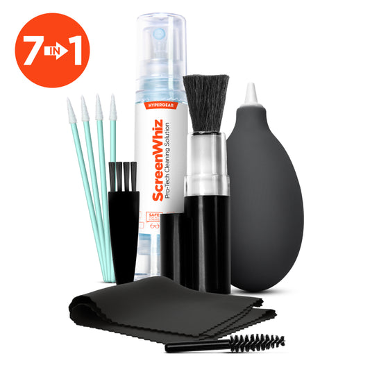 HyperGear ScreenWhiz 7-in-1 Complete Cleaning Kit