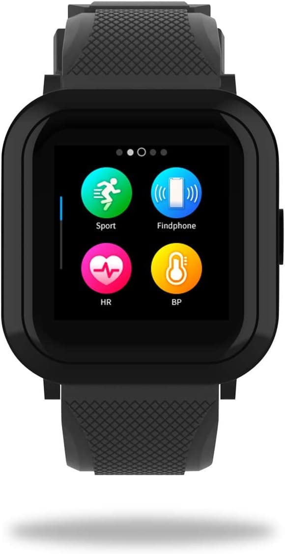 Zizo ZFLEX Fitness Smartwatch - Fitness Tracker with Heart Rate Monitor and Blood Pressure Test