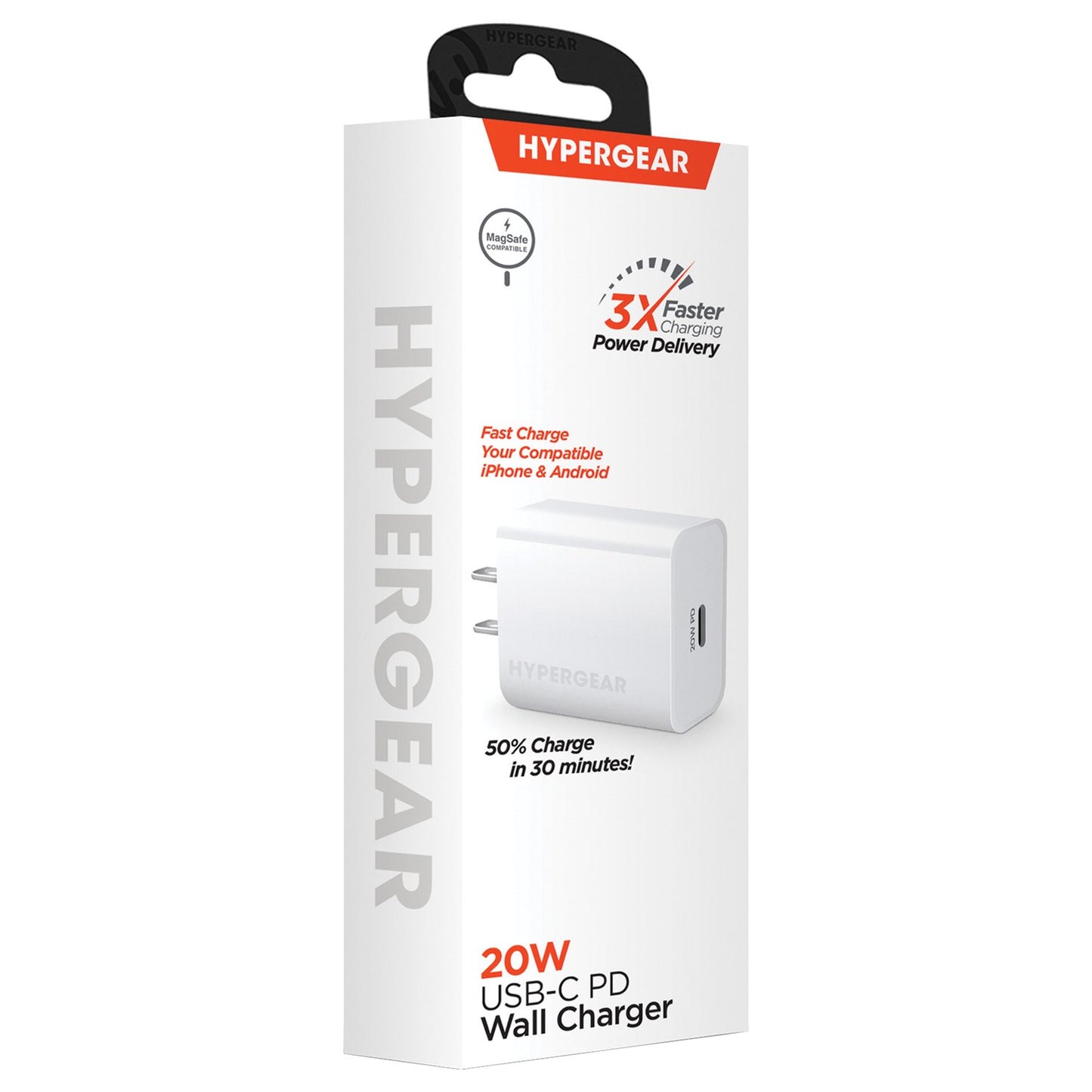 Hypergear 20-Watt Power Delivery USB-C Wall Charger