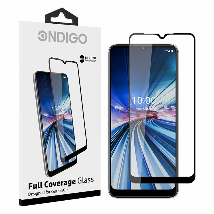 Ondigo Full Coverage Glass Screen Guard for Celero 5G +