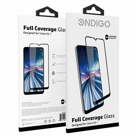 Ondigo Full Coverage Glass Screen Guard for Celero 5G +