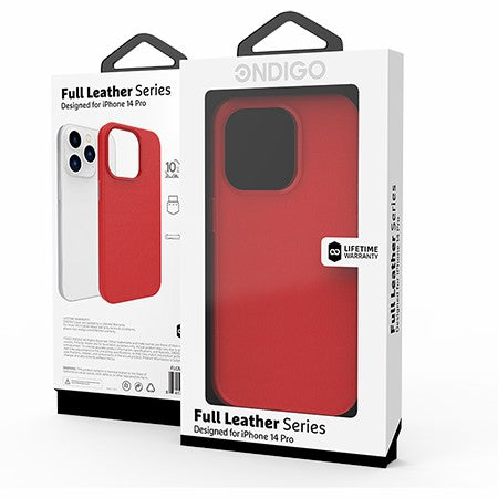 Ondigo Full Leather Series Case for Apple iPhone 14 Pro