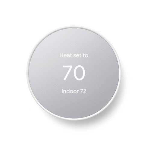 Google Nest Thermostat - Programmable Smart Thermostat for Home - Snow