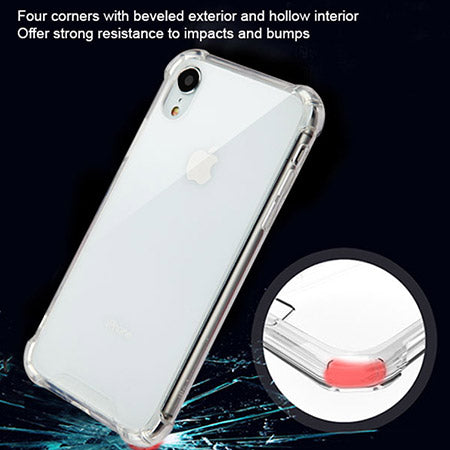 MyBat Sturdy Gummy Cover for Apple iPhone XR - Highly Transparent Clear