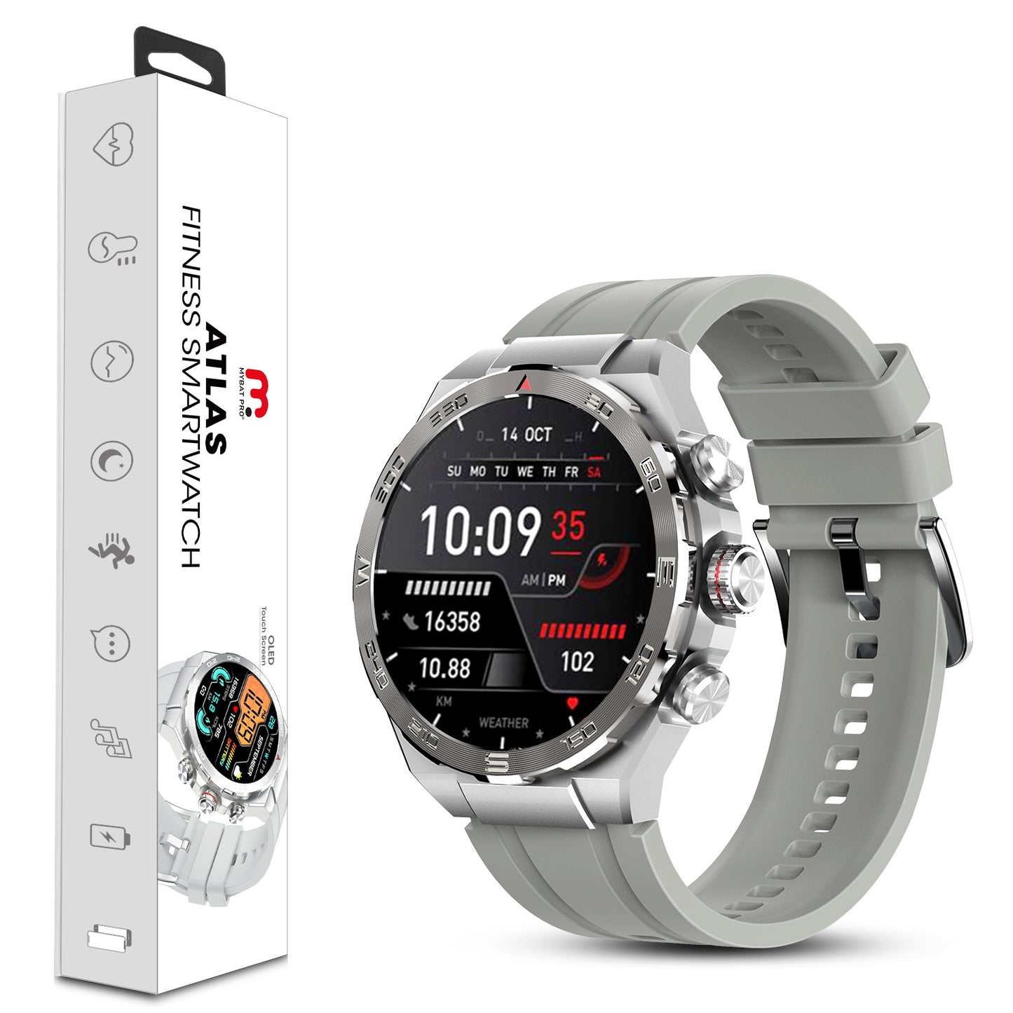 MyBat Pro Atlas Fitness Smartwatch