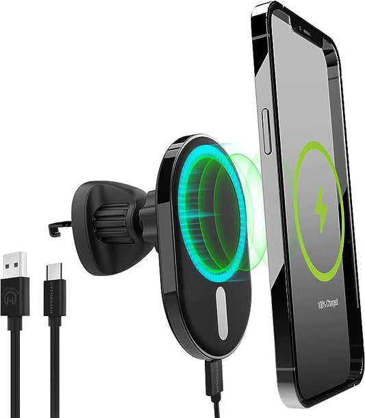 HyperGear MagVent 15-Watt Wireless Charging Mount