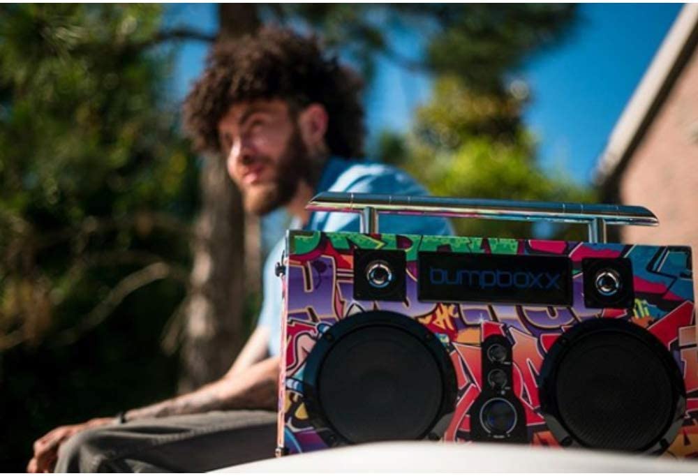 Bumpboxx Bluetooth Boombox Ultra NYC Graffiti