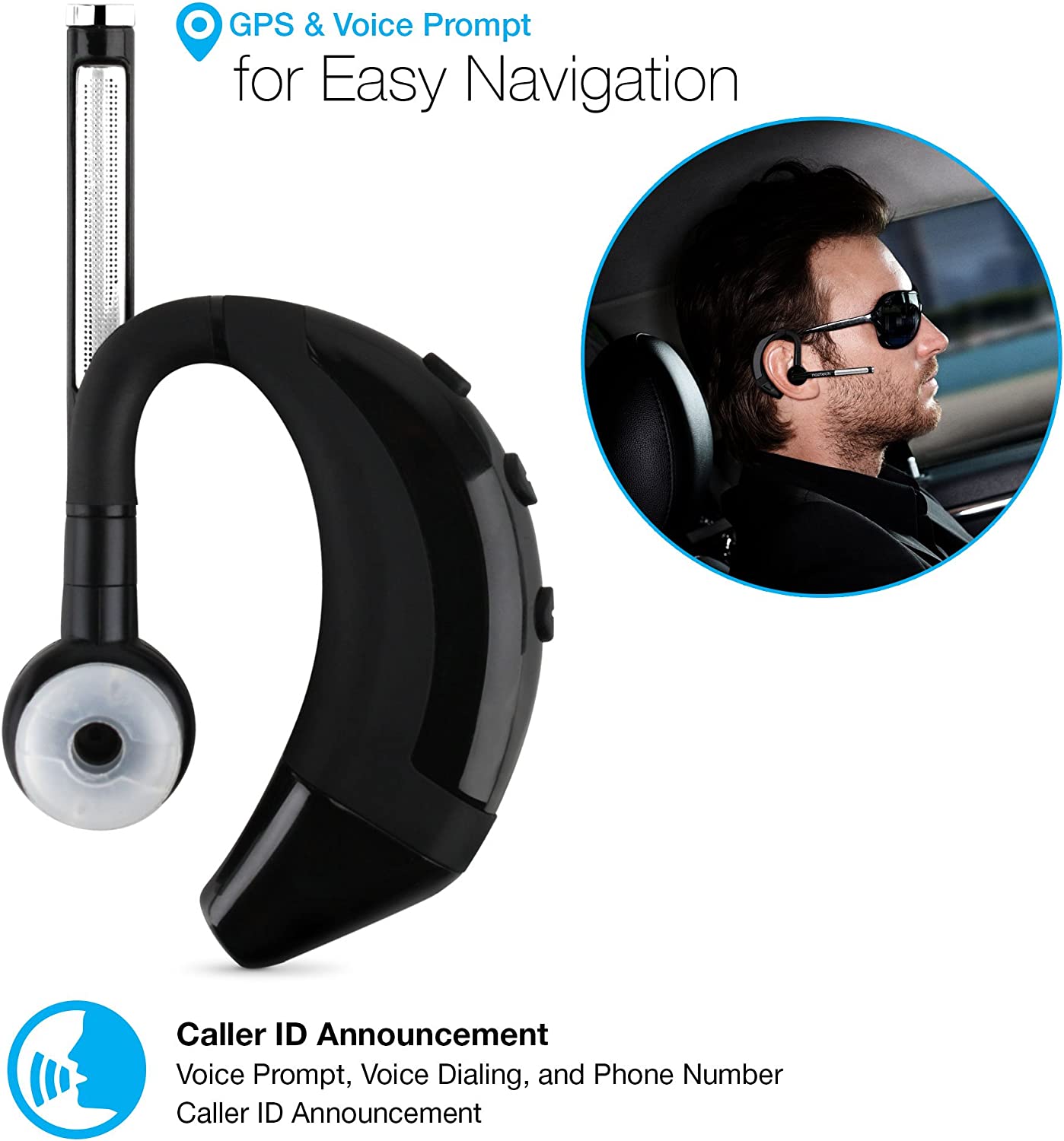 Naztech N750 Emerge Wireless BT Headset