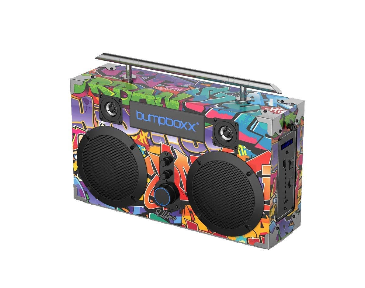 Bumpboxx Bluetooth Boombox Ultra NYC Graffiti