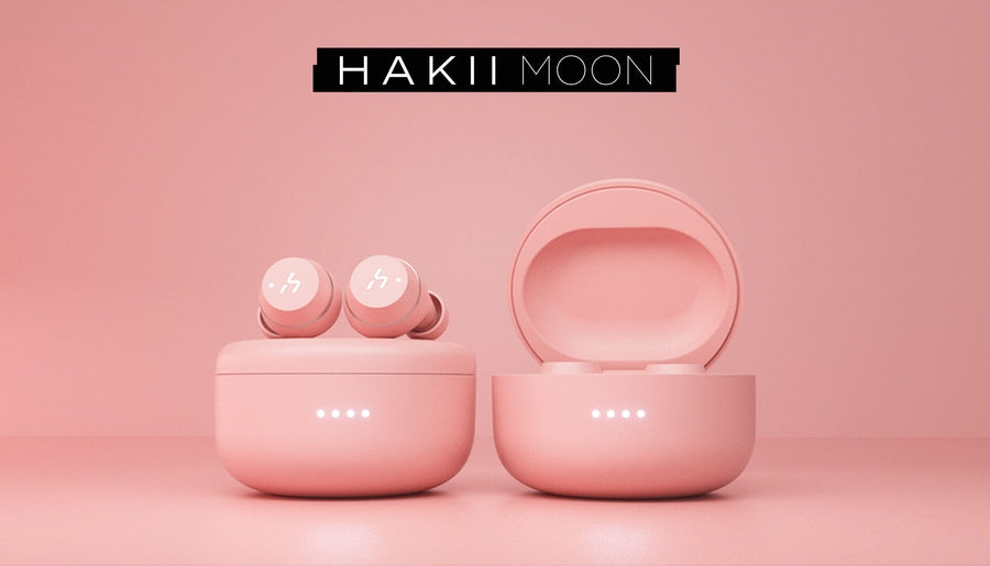 HAKII MOON True Wireless Earbuds Pink