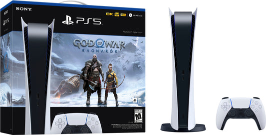 PS5 Digital Edition – God of War Ragnarök Bundle