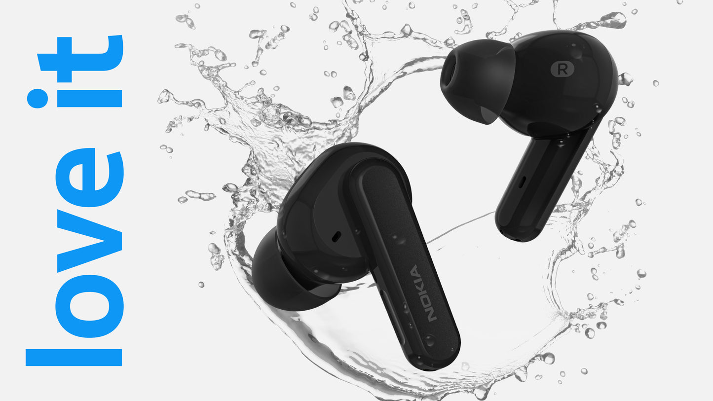 Nokia Clarity Go Earbuds 2 Pro Wireless Active Noise Canceling-Black